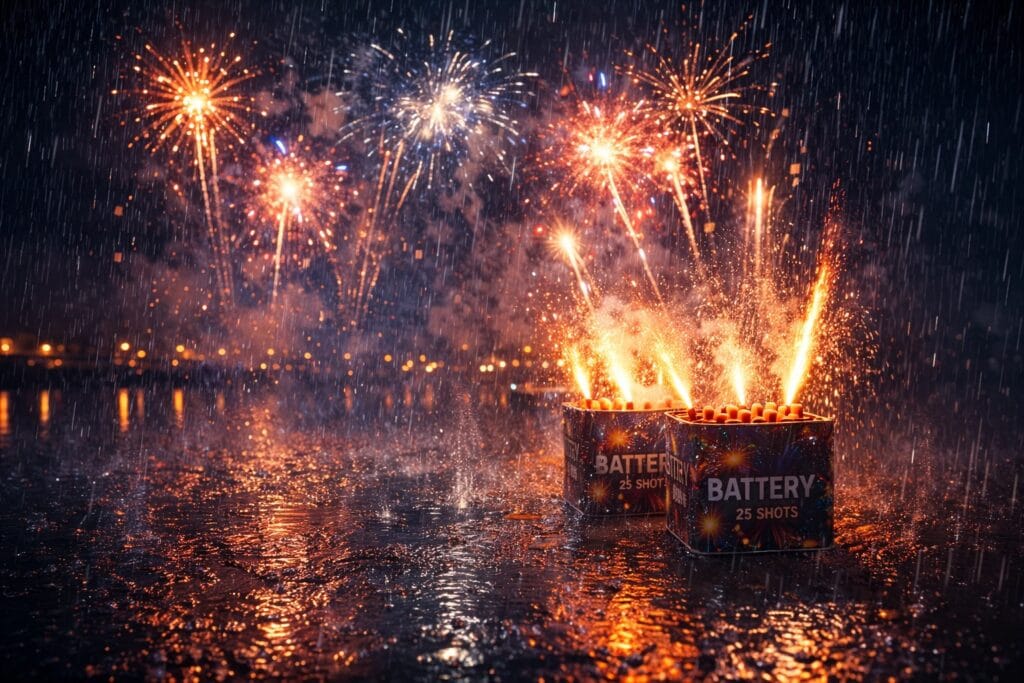Funktioniert Feuerwerk bei Regen und Schnee? Einsatzbedingungen im Check (2026)