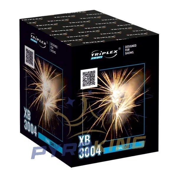 Batteriefeuerwerk Final Cake 1 XB3004 Triplex – 25 Schuss, Kaliber 30 mm