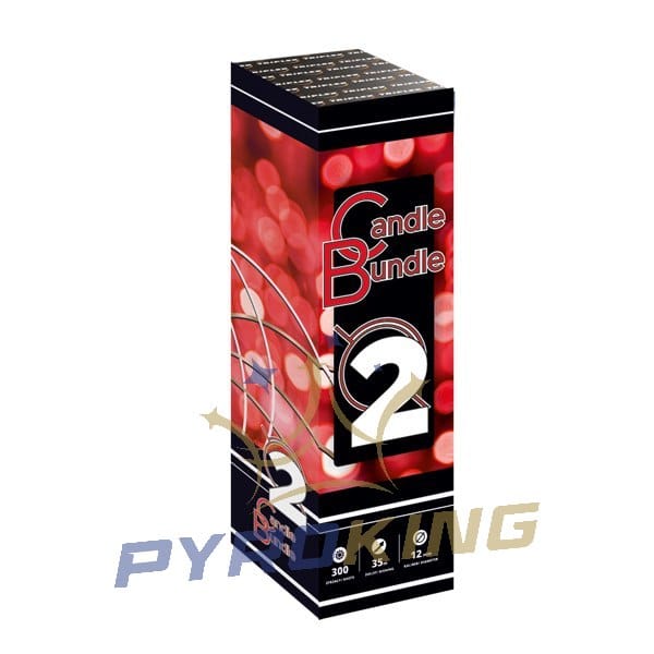 Römische-Lichter-Batterie Candle Bundle 2 XC3002 Triplex – 300 Schuss, Kaliber 12 mm