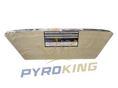 Fächerbatterie PXL/0.8/MT06 – 13 Schuss grüner Stroboskop und violette Crossette