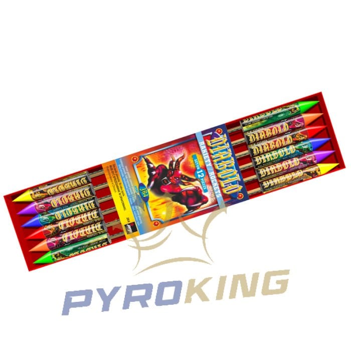 Raketenset Jorge DIABOLO JR4 - 12 Stk. Raketenset Jorge DIABOLO JR4 - 12 Stk.