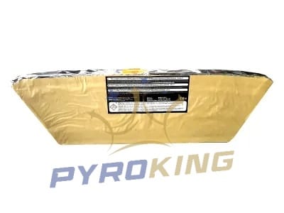 Einreihige Fächerbatterie PXL/0.8/MT03 – 13 Schuss, weiße Strobe-Minen
