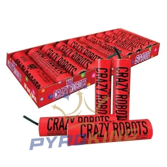 Blitzknaller Crazy Robots S01002 10 Stück – Triplex