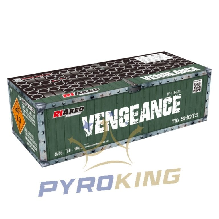 Wyrzutnia Vengeance HF-116-2213H Riakeo 116 strzałów kaliber 25–30 mm
