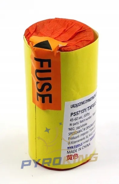 Rauchfackel gelb TXF652-3 60 s Triplex – Bild 2
