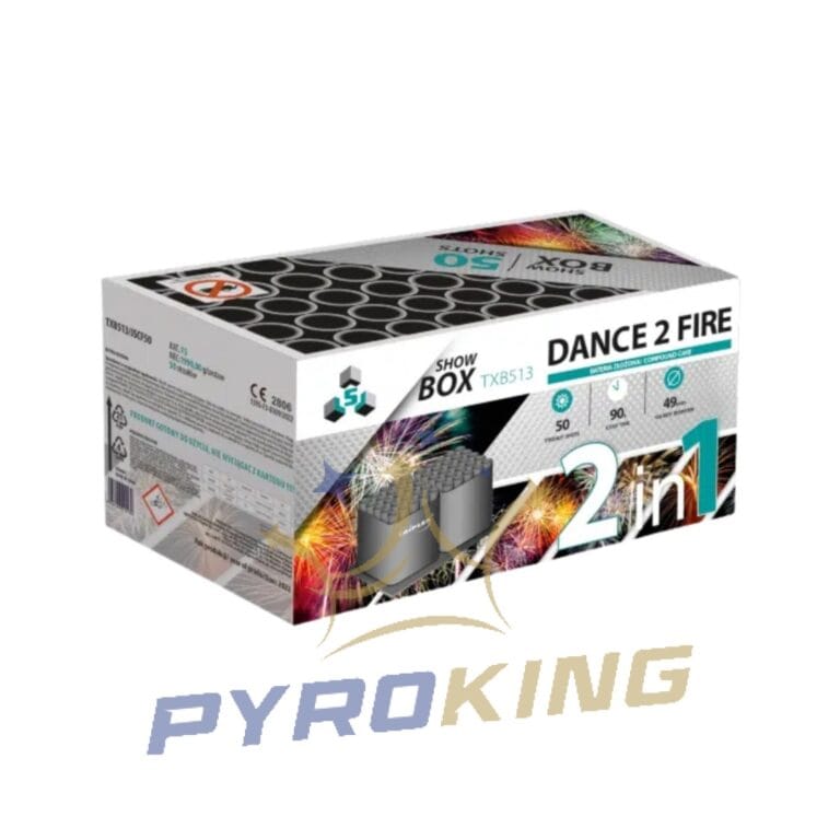 Wyrzutnia Dance 2 Fire TXB513 Triplex 50 strzałów kaliber 49 mm