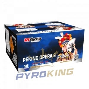 Wyrzutnia Peking Opera 6 HF-138-2475 Riakeo 138 strzałów kaliber 25/30 mm