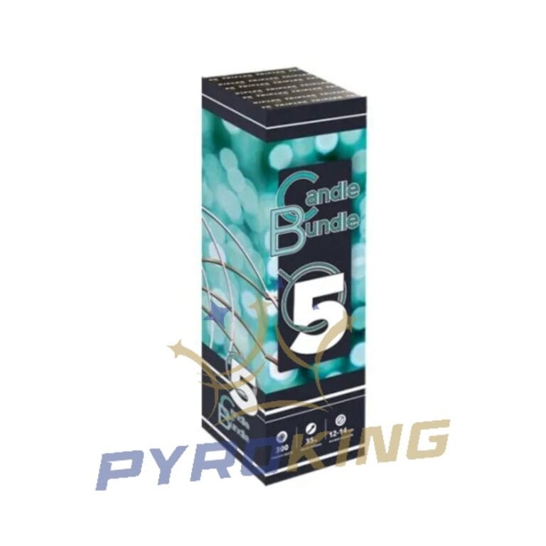 Römische-Lichter-Batterie Candle Bundle 5 XC3005 Triplex – 300 Schuss, Kaliber 12/14 mm