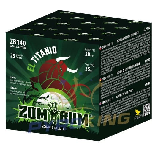 Zom Bum El Titanio 25 Schuss ZB140