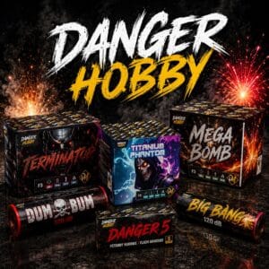 Danger Hobby – najmocniejsze fajerwerki, petardy i wyrzutnie dostępne w sklepie PyroKing
