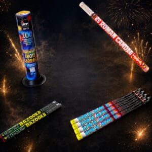 Rzymskie ognie w różnych wariantach dostępne w sklepie PyroKing