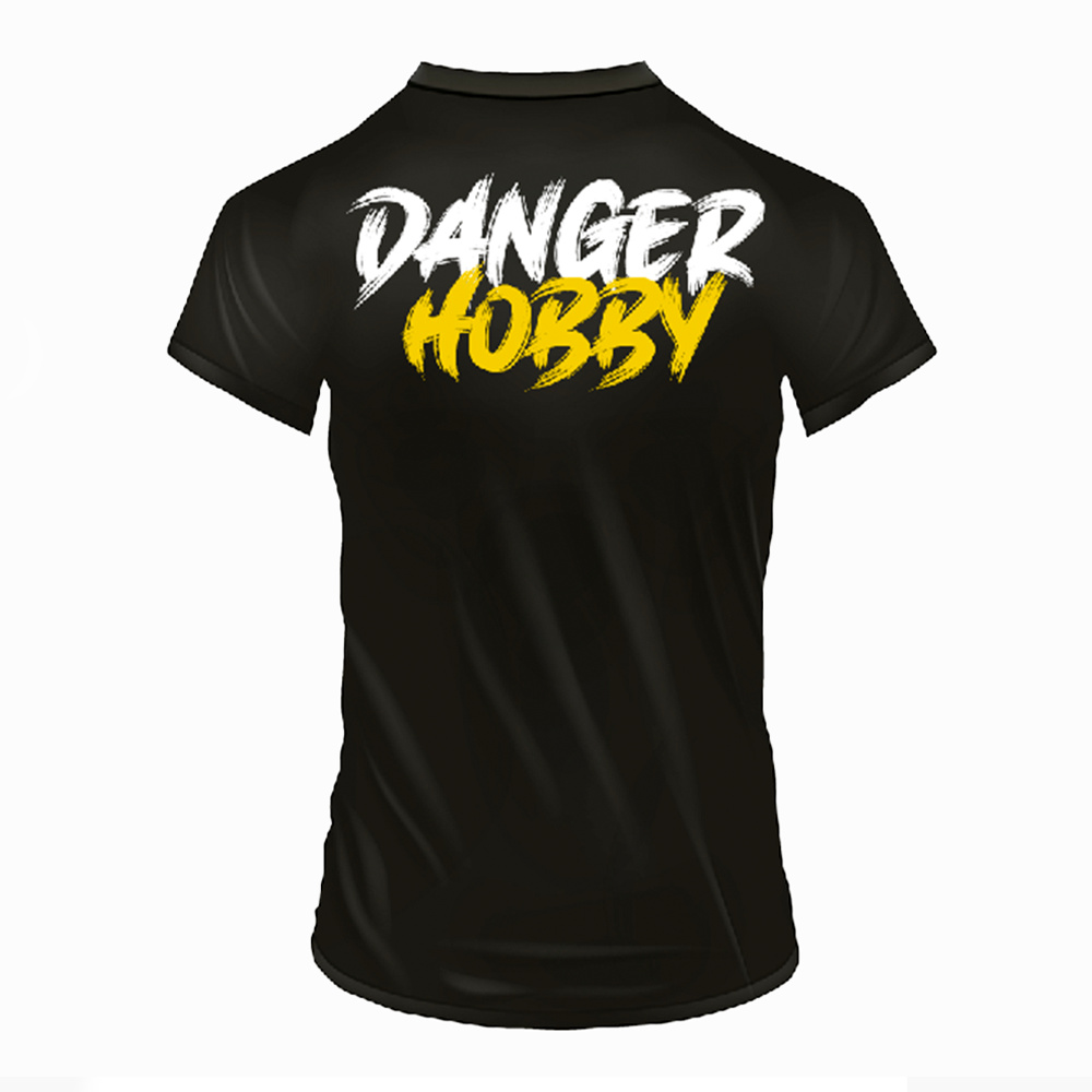 Koszulka Danger Hobby rozmiar XXL czarny T-shirt