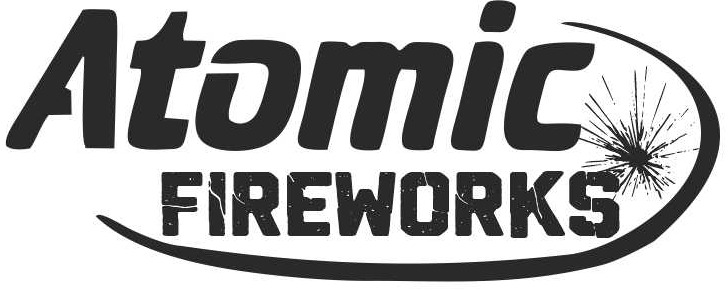 Logo Atomic Fireworks – marka pirotechniczna i akcesoria